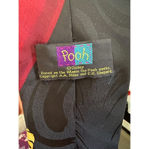 Disney Winnie The Pooh Tigger Necktie Tie Heart Balloons Design Standard Gift - Picture 5 of 6